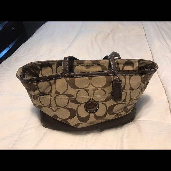 Coach diaper bag